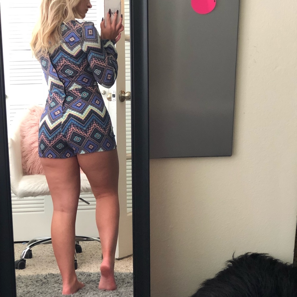 Patterned romper - Picture 4 of 4